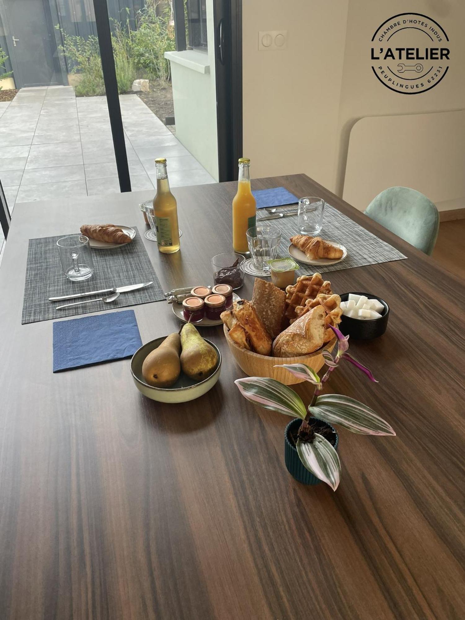 L'Atelier Bed & Breakfast Peuplingues Bagian luar foto